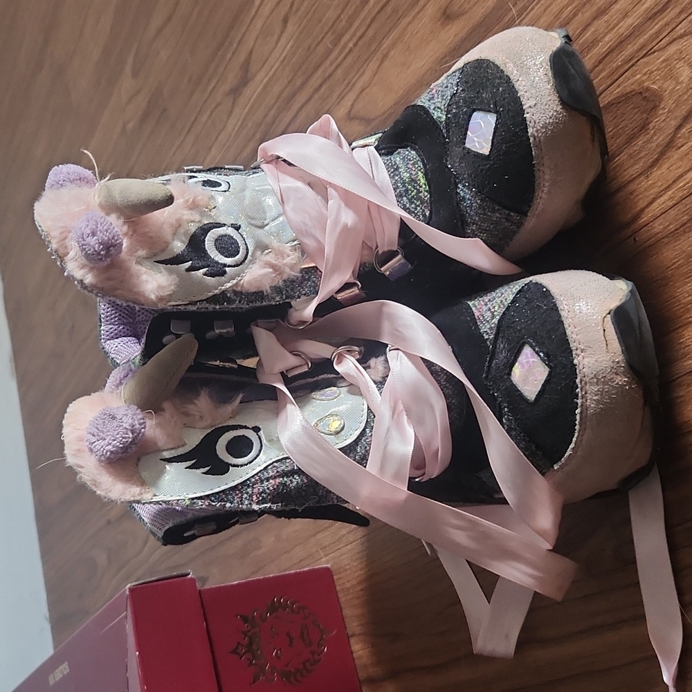 Irregular choice unicorn hi tops